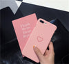 Cute Love Heart Print case For iPhone