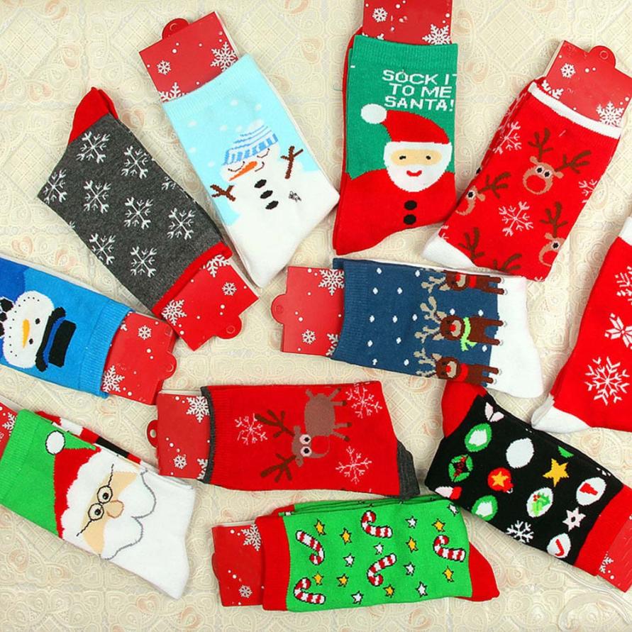 Christmas Warm Soft Cotton Socks