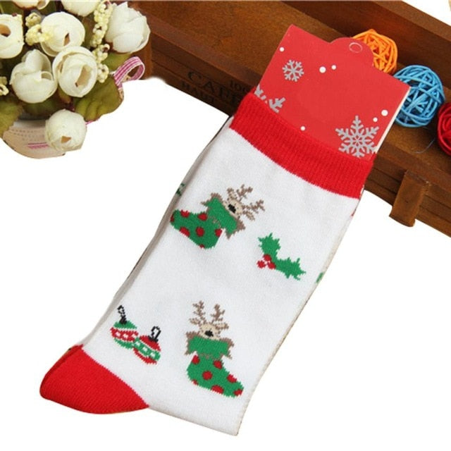 Christmas Warm Soft Cotton Socks