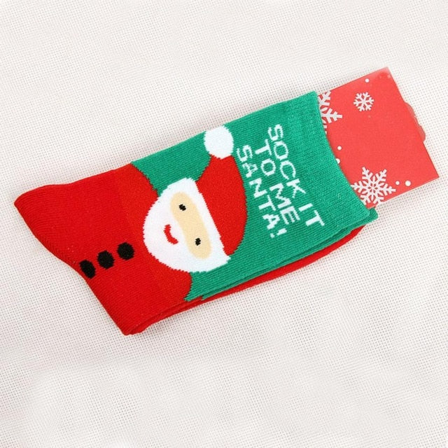 Christmas Warm Soft Cotton Socks