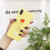 Cute Love Heart Print case For iPhone