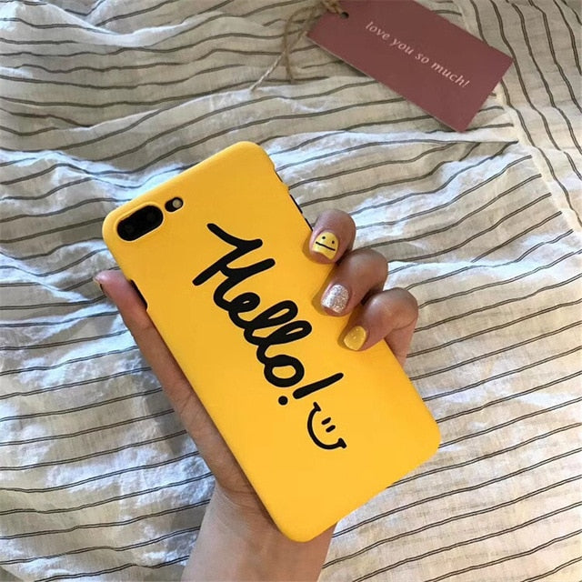 Cute Love Heart Print case For iPhone