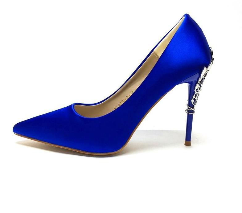 Pumps Blue Heels