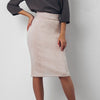 Knee-Length Pencil Skirt