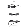 Small Cat Eye Triangle Sunglasses