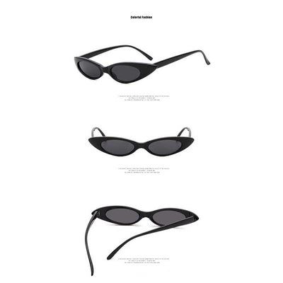 Small Cat Eye Triangle Sunglasses
