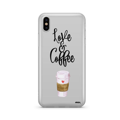 Love and Coffee iPhone Case