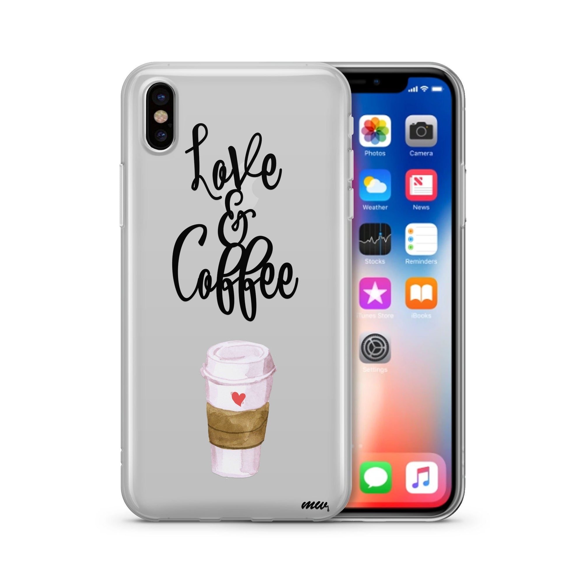 Love and Coffee iPhone Case