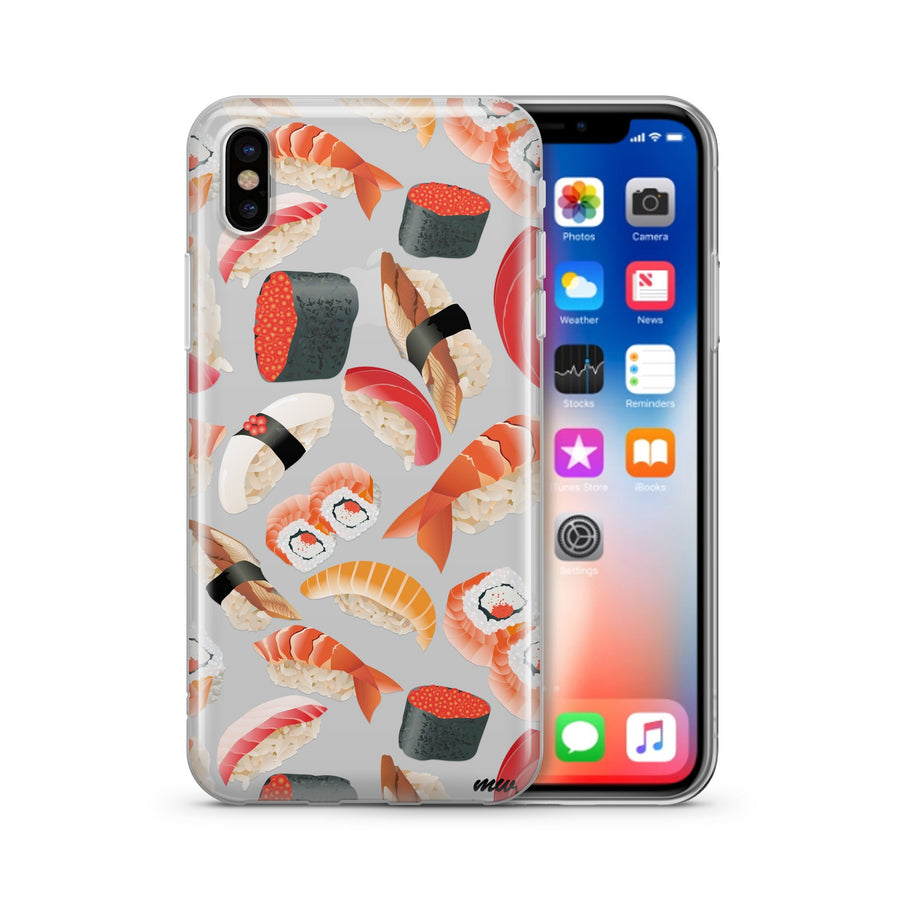 Sushi Clear case for iPhone