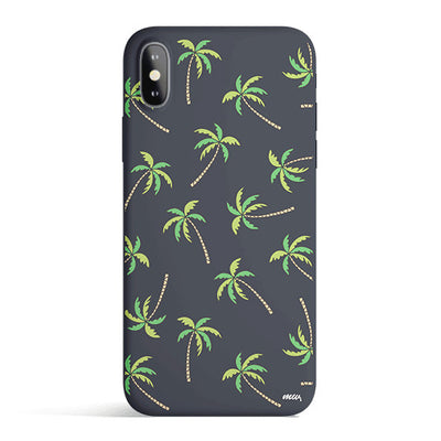 Aloha Trees Matte iPhone Case