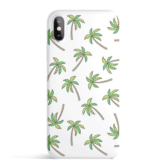 Aloha Trees Matte iPhone Case