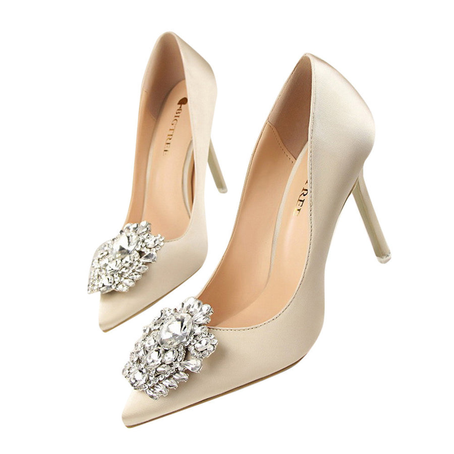 Rhinestone High Heels