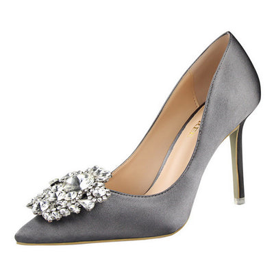 Rhinestone High Heels