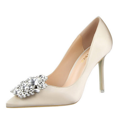 Rhinestone High Heels