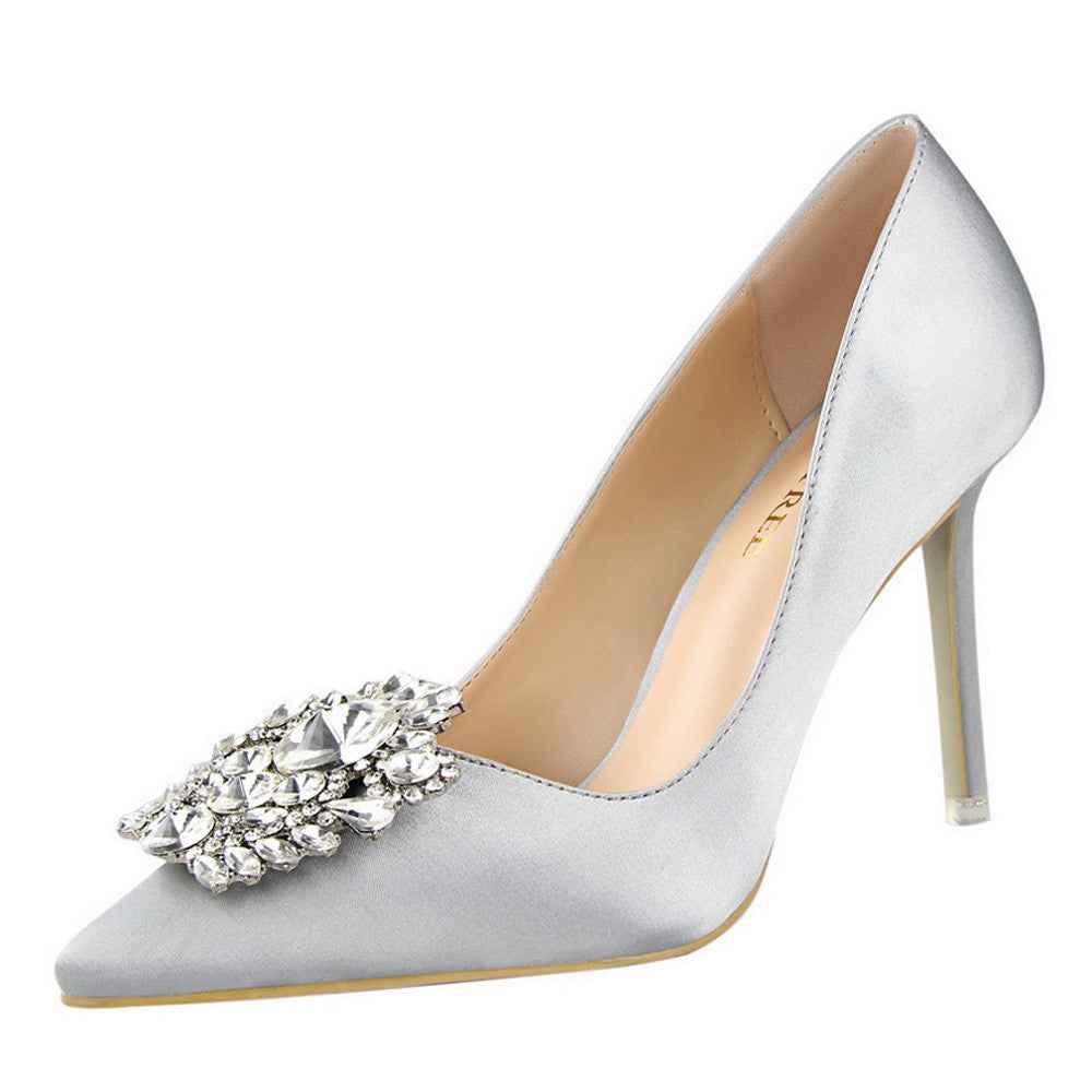 Rhinestone High Heels