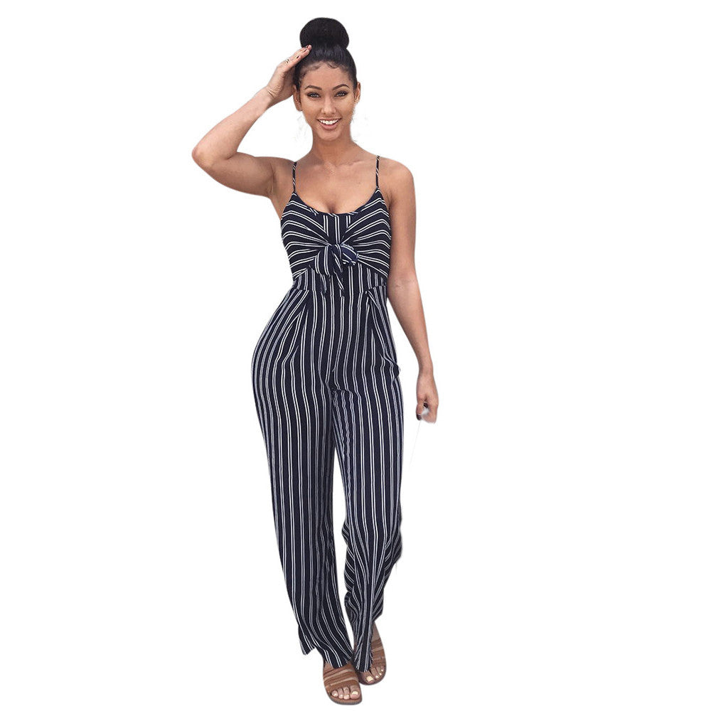 Strappy Bandage Jumpsuit