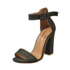 Buckle Strap Ankle High Heels Sandals