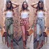 High Waist striped Harem Pants
