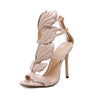 Pumps Leaf Flame High Heeled sandals