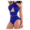 Crisscross Bandage Bikini set