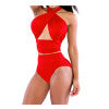 Crisscross Bandage Bikini set