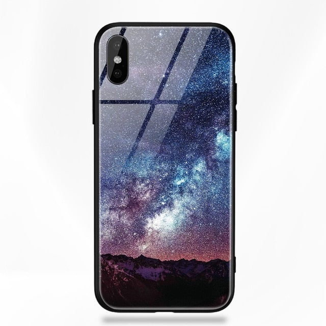 Galaxy print iphone Case