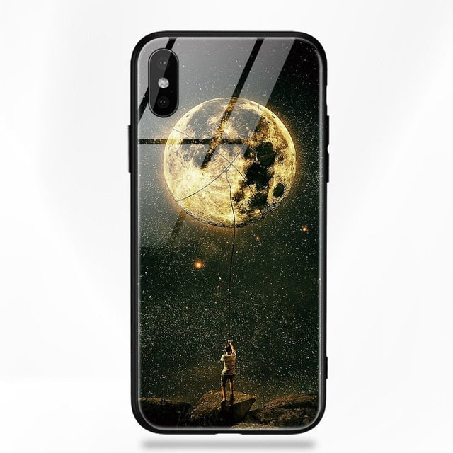 Galaxy print iphone Case
