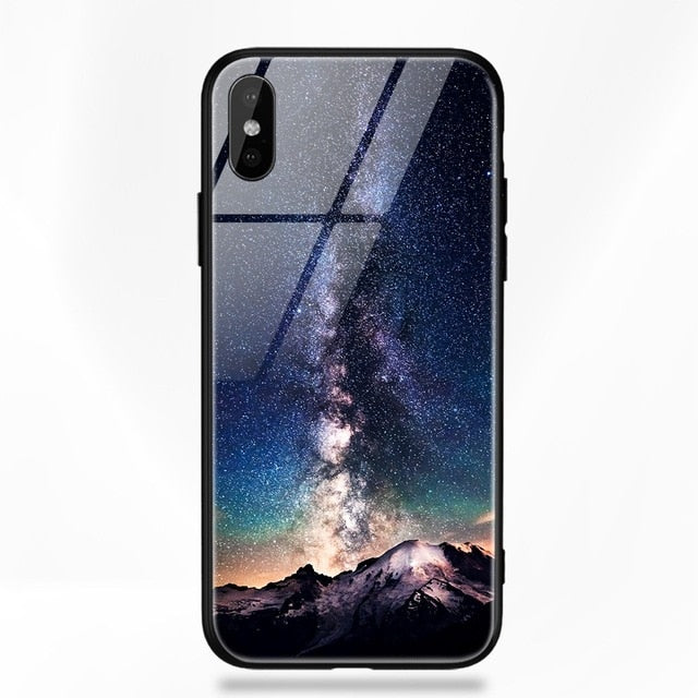 Galaxy print iphone Case