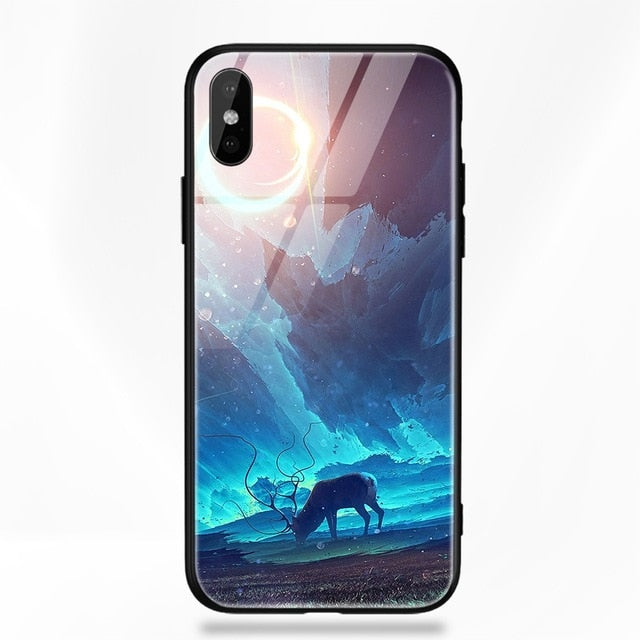 Galaxy print iphone Case