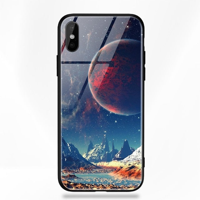 Galaxy print iphone Case