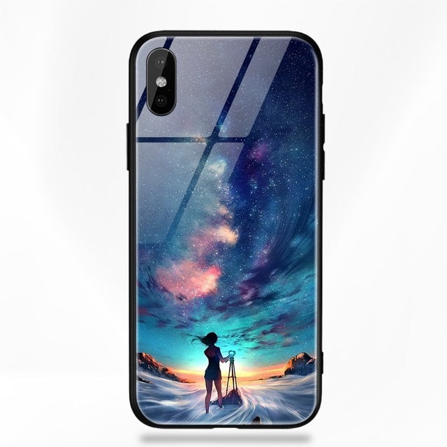 Galaxy print iphone Case
