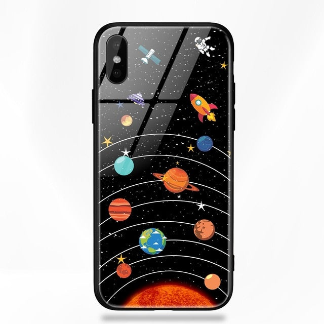 Galaxy print iphone Case