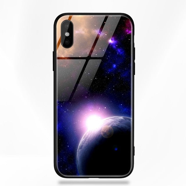 Galaxy print iphone Case
