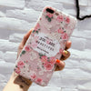 Flower Silicon Phone Case For iPhone