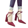 Pointed Toe High Heel Strappy Classic heels