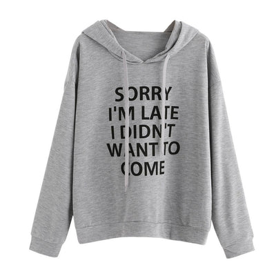 Letter Print Sweatshirt