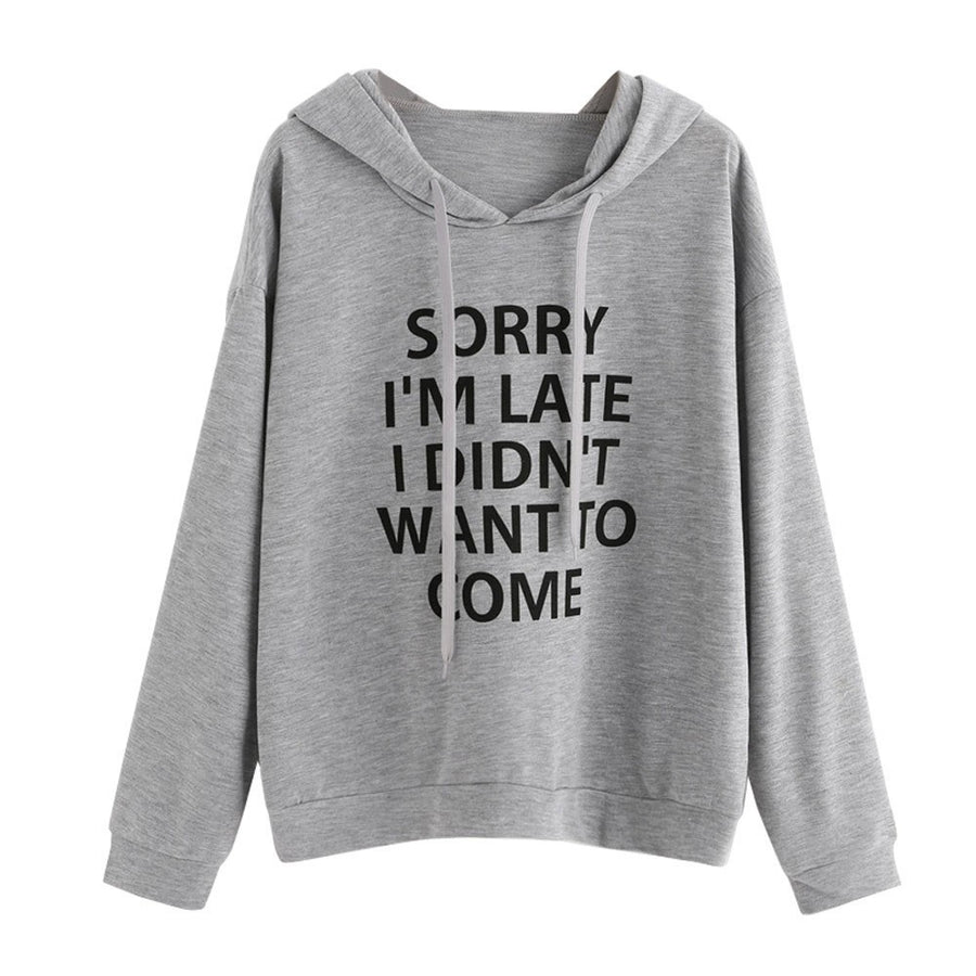 Letter Print Sweatshirt