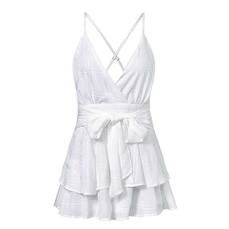 Plaid Boho Floral Jumpsuit