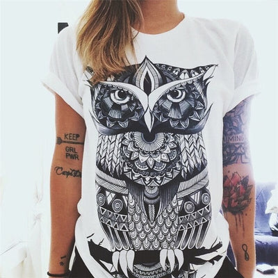 White Friends print Tshirt