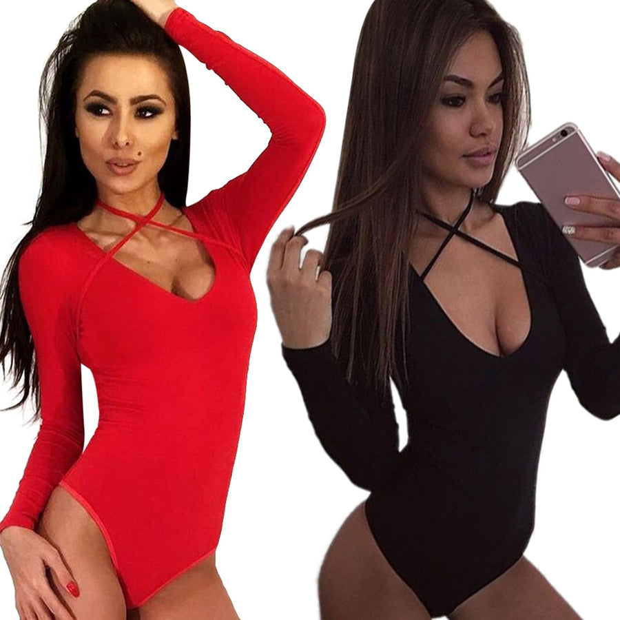 O-Neck Long Sleeve Bodysuit