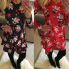Christmas Print Dress