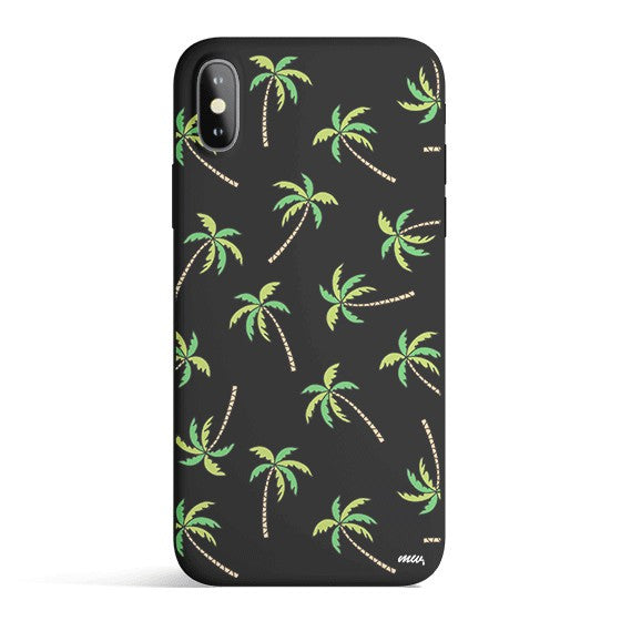Aloha Trees Matte iPhone Case