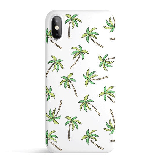 Aloha Trees Matte iPhone Case