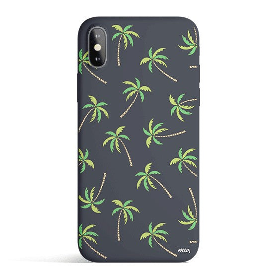 Aloha Trees Matte iPhone Case