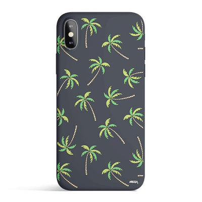 Aloha Trees Matte iPhone Case