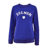 Dog Mom Velvet Sweatshirt