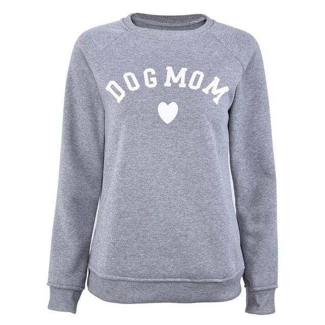 Dog Mom Velvet Sweatshirt