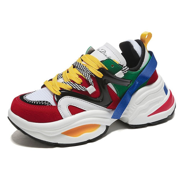 Thick Sole Platform Sneakers