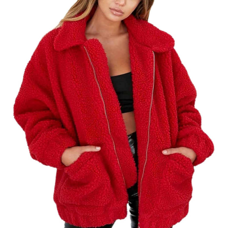 Fleece Fur Coat