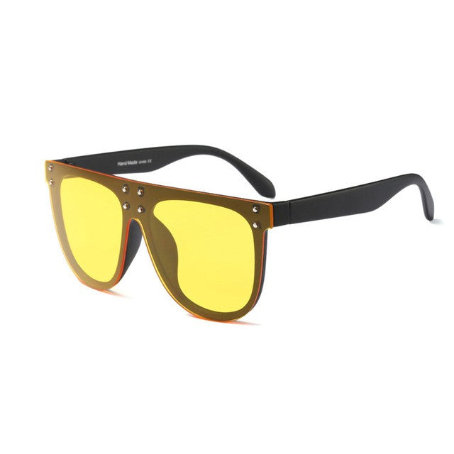 Oversize Oval Sunglasses